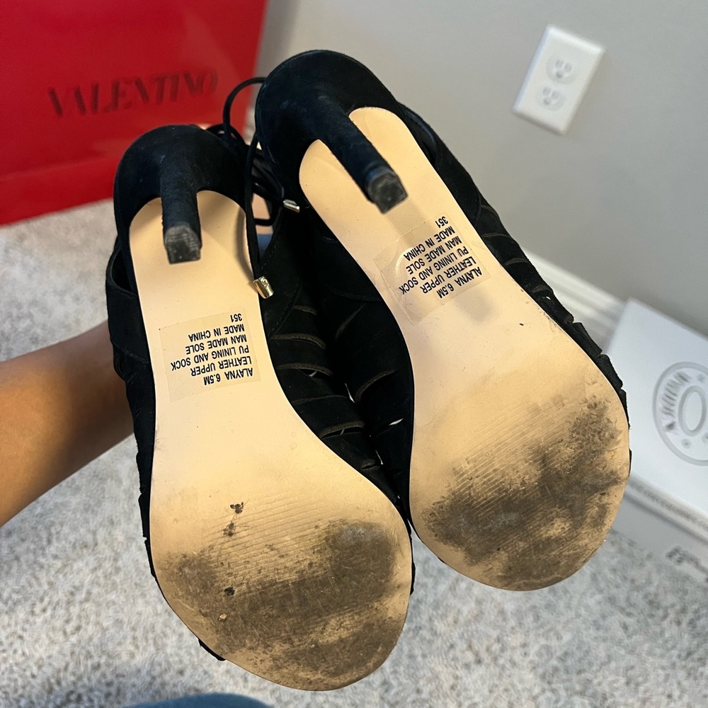 Steve Madden Black Heels size 6.5 - Picture 6 of 9